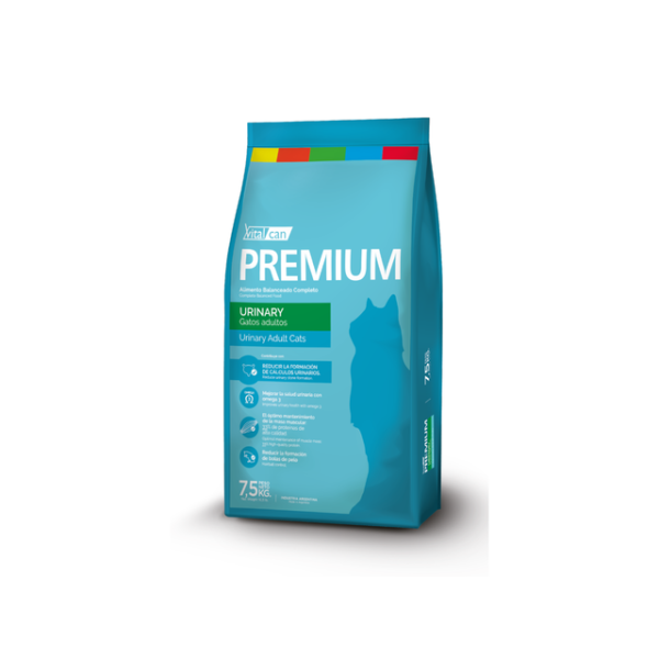 VITAL URINARY PREMIUM CAT 7.5KG