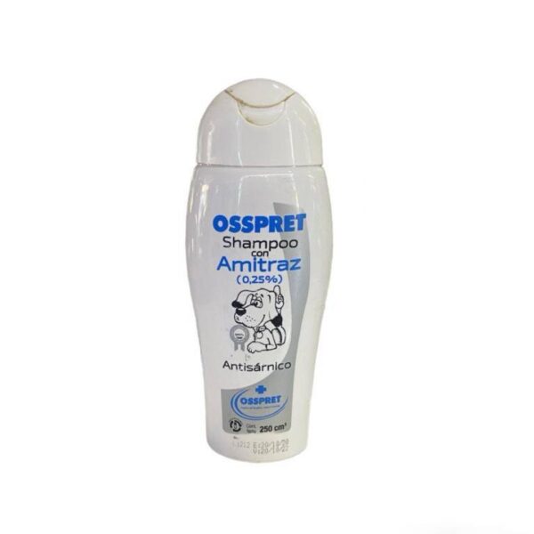 SHAMPOO Osspret AMITRAZ 0,25% 250cc